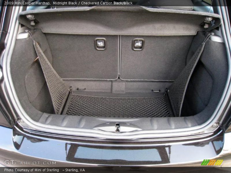 Midnight Black / Checkered Carbon Black/Black 2009 Mini Cooper Hardtop