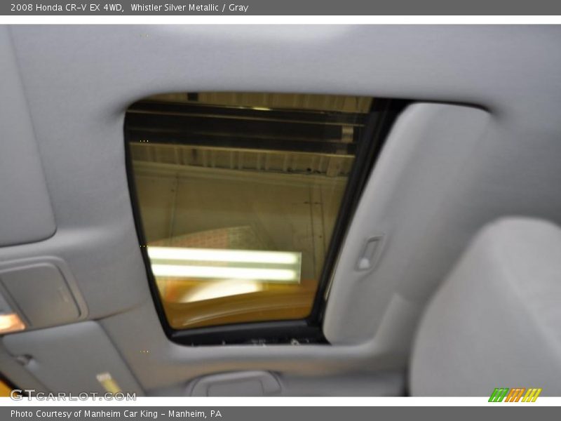 Whistler Silver Metallic / Gray 2008 Honda CR-V EX 4WD