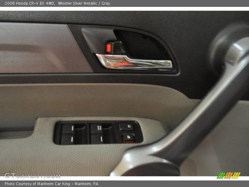 Whistler Silver Metallic / Gray 2008 Honda CR-V EX 4WD