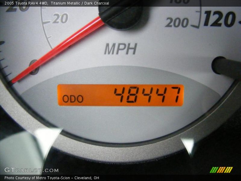 Titanium Metallic / Dark Charcoal 2005 Toyota RAV4 4WD