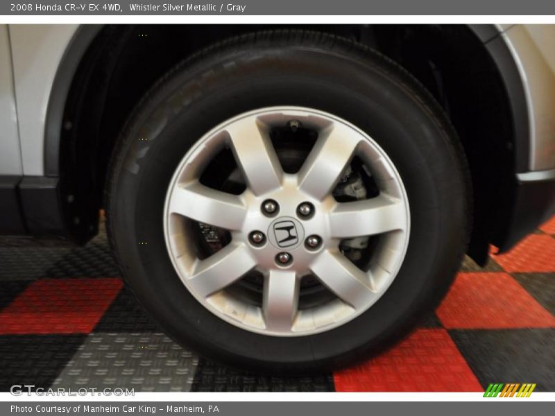Whistler Silver Metallic / Gray 2008 Honda CR-V EX 4WD