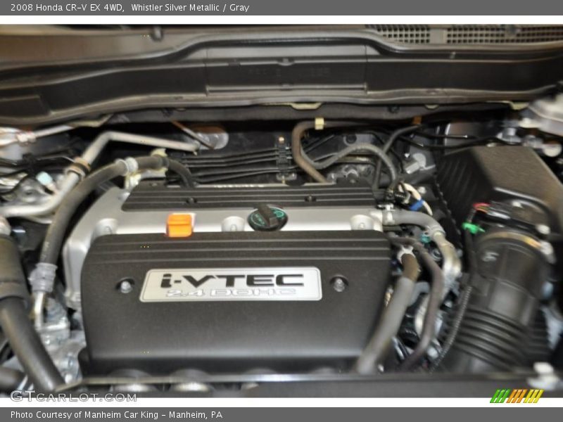 Whistler Silver Metallic / Gray 2008 Honda CR-V EX 4WD