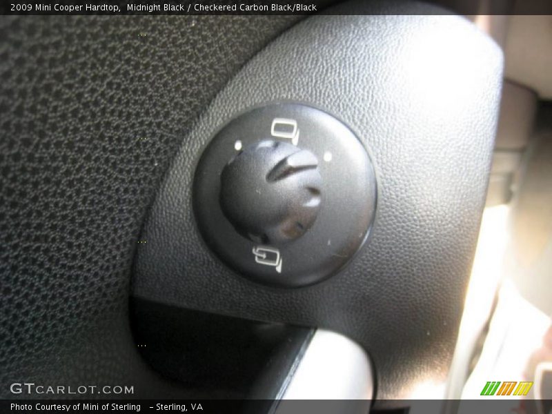 Midnight Black / Checkered Carbon Black/Black 2009 Mini Cooper Hardtop