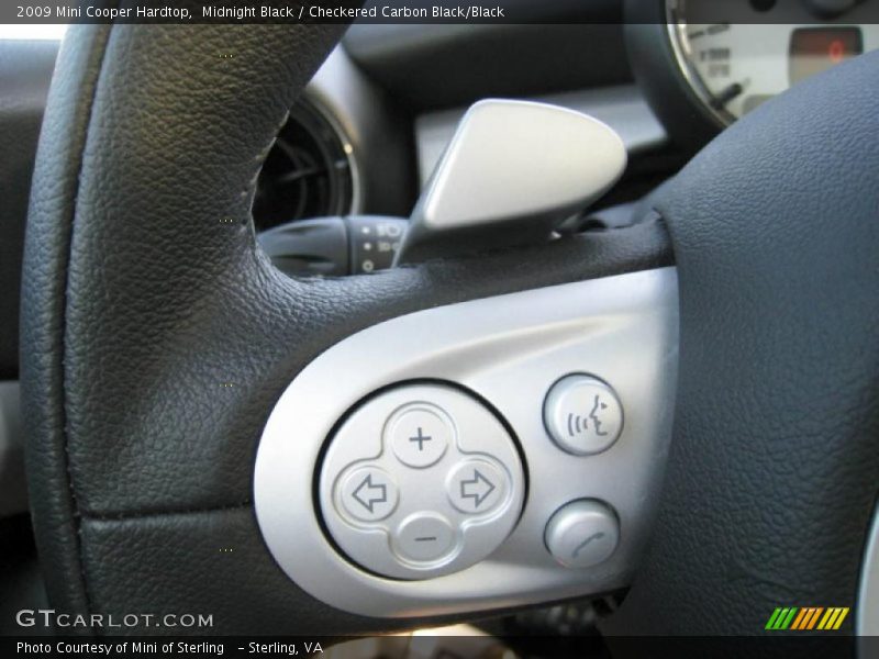 Midnight Black / Checkered Carbon Black/Black 2009 Mini Cooper Hardtop