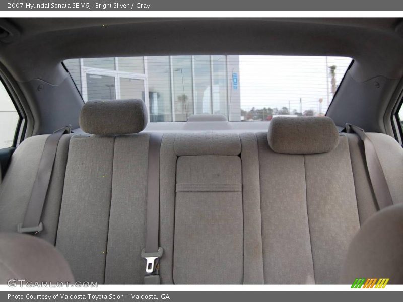 Bright Silver / Gray 2007 Hyundai Sonata SE V6