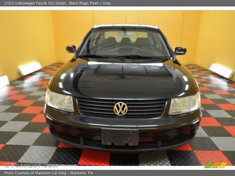 Black Magic Pearl / Gray 2001 Volkswagen Passat GLS Sedan
