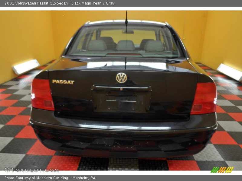 Black Magic Pearl / Gray 2001 Volkswagen Passat GLS Sedan