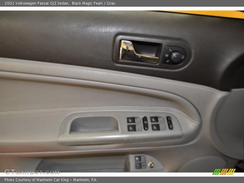 Black Magic Pearl / Gray 2001 Volkswagen Passat GLS Sedan