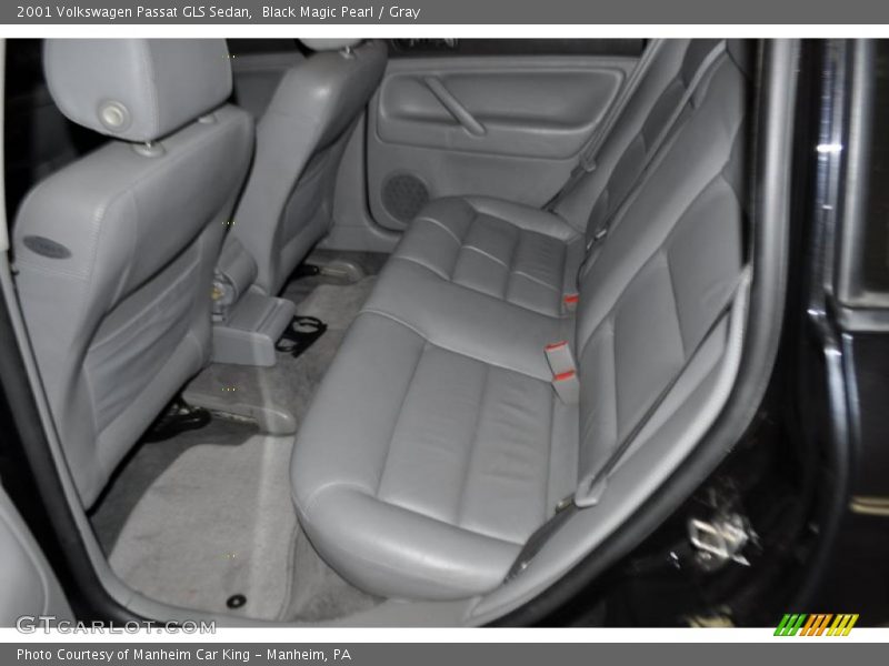 Black Magic Pearl / Gray 2001 Volkswagen Passat GLS Sedan