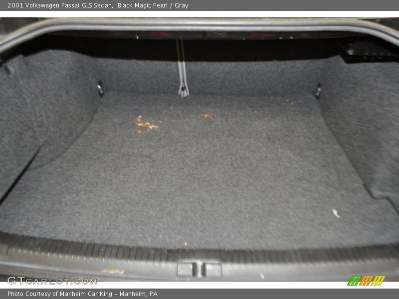 Black Magic Pearl / Gray 2001 Volkswagen Passat GLS Sedan