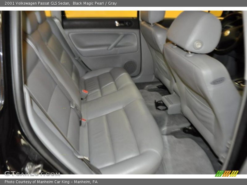 Black Magic Pearl / Gray 2001 Volkswagen Passat GLS Sedan