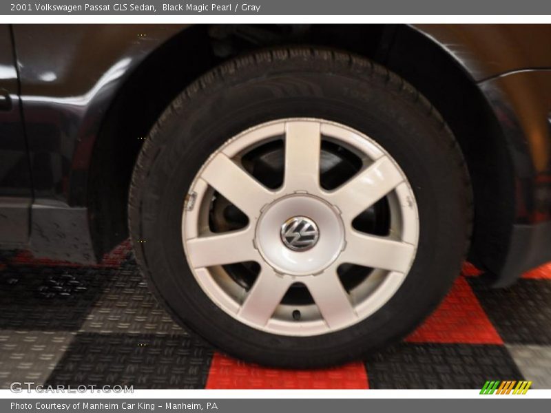 Black Magic Pearl / Gray 2001 Volkswagen Passat GLS Sedan