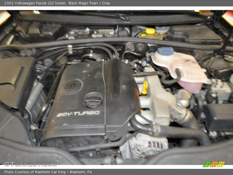 Black Magic Pearl / Gray 2001 Volkswagen Passat GLS Sedan