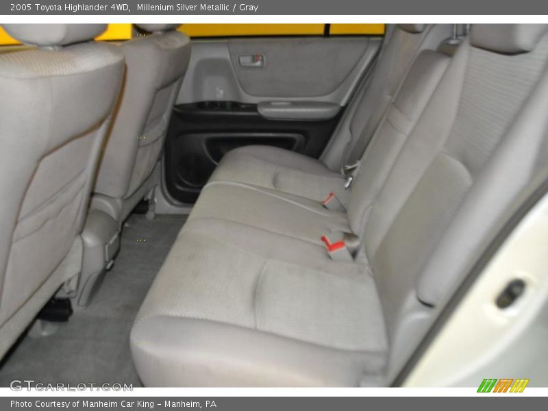 Millenium Silver Metallic / Gray 2005 Toyota Highlander 4WD