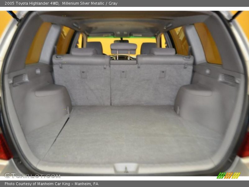 Millenium Silver Metallic / Gray 2005 Toyota Highlander 4WD