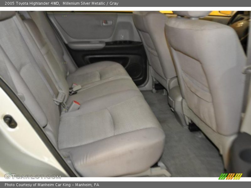 Millenium Silver Metallic / Gray 2005 Toyota Highlander 4WD