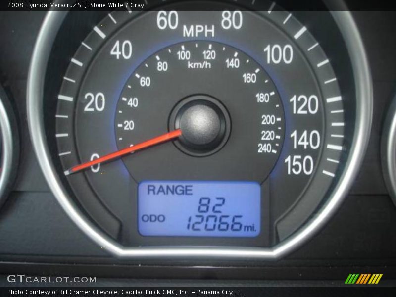 Stone White / Gray 2008 Hyundai Veracruz SE