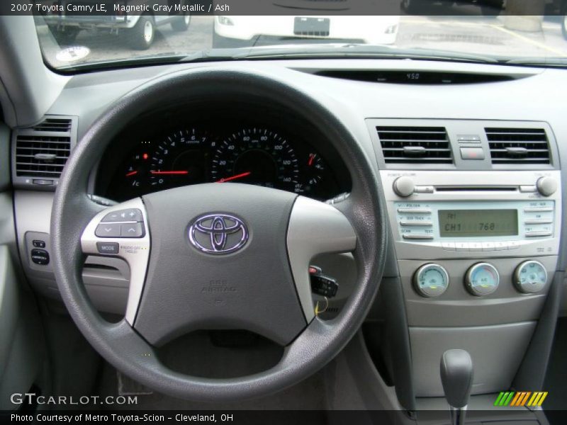 Magnetic Gray Metallic / Ash 2007 Toyota Camry LE