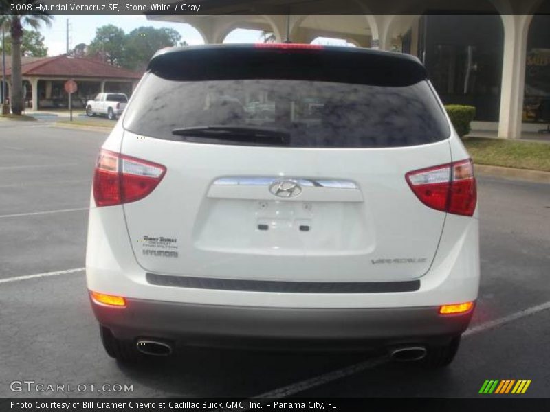 Stone White / Gray 2008 Hyundai Veracruz SE