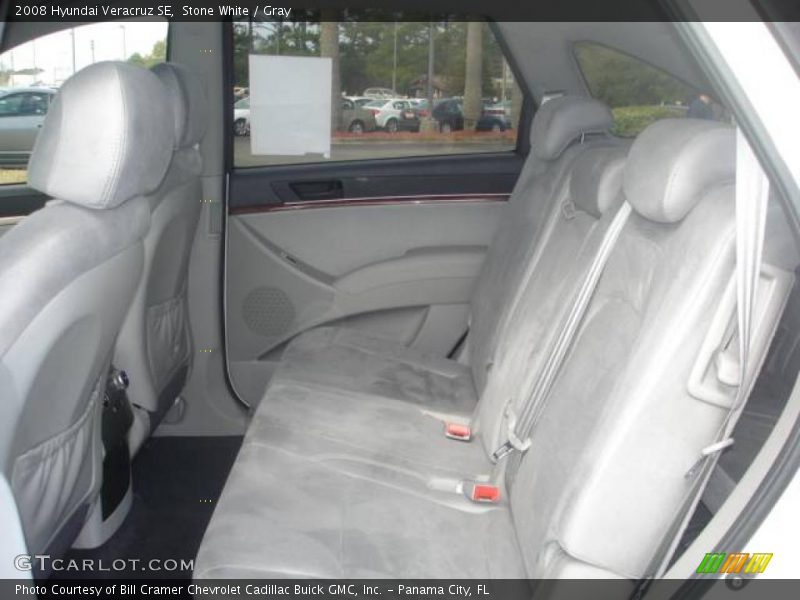 Stone White / Gray 2008 Hyundai Veracruz SE