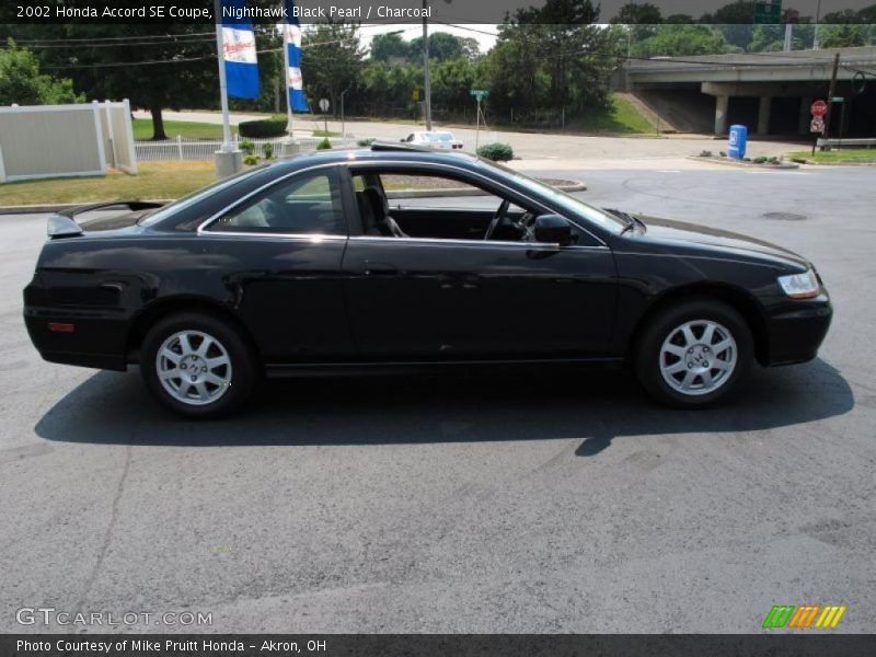 Nighthawk Black Pearl / Charcoal 2002 Honda Accord SE Coupe