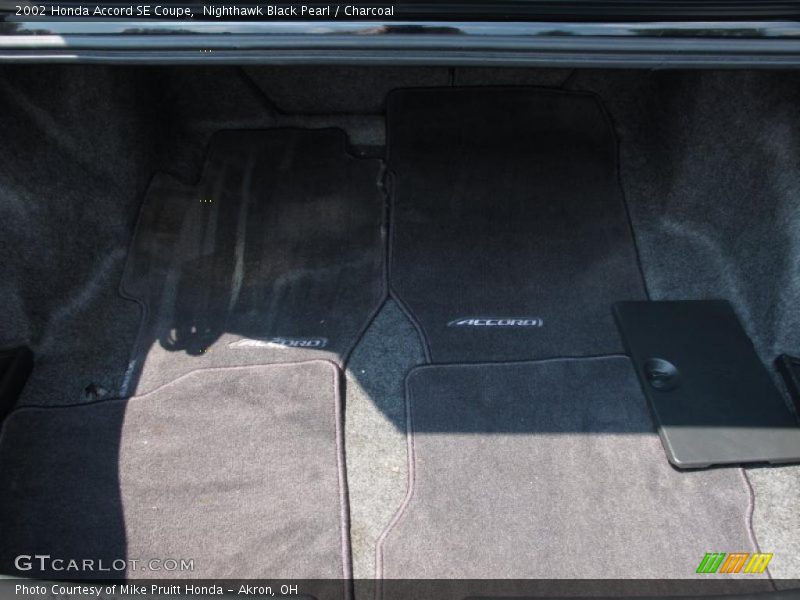 Nighthawk Black Pearl / Charcoal 2002 Honda Accord SE Coupe