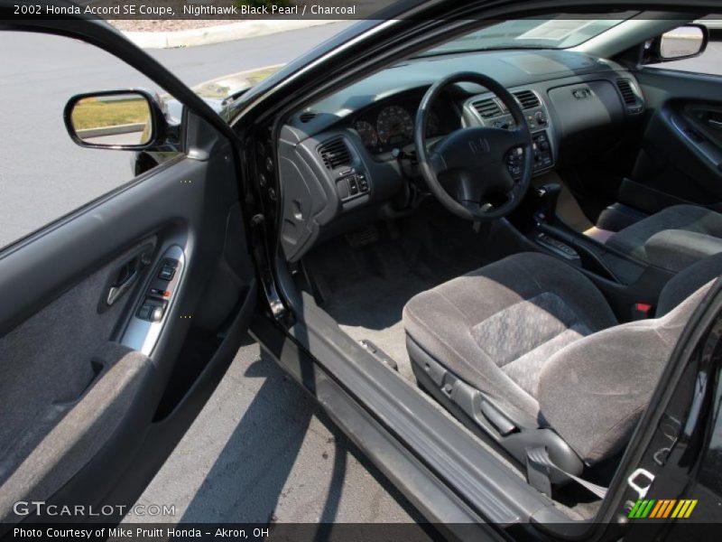 Nighthawk Black Pearl / Charcoal 2002 Honda Accord SE Coupe