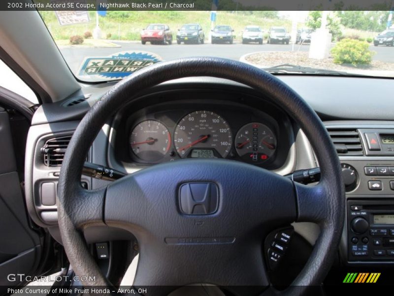 Nighthawk Black Pearl / Charcoal 2002 Honda Accord SE Coupe