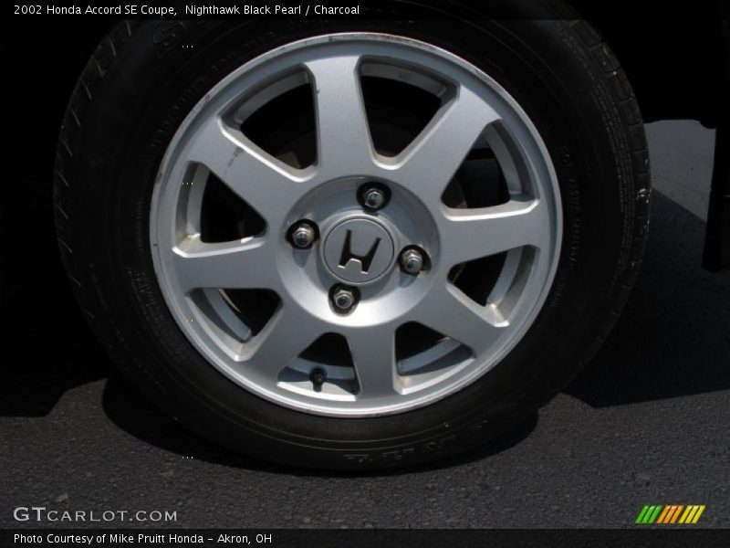 Nighthawk Black Pearl / Charcoal 2002 Honda Accord SE Coupe