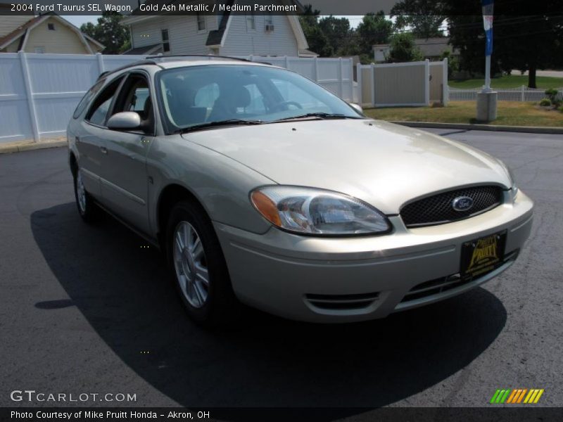 Gold Ash Metallic / Medium Parchment 2004 Ford Taurus SEL Wagon