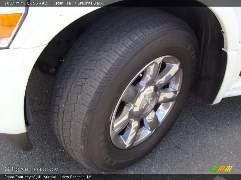 Tuscan Pearl / Graphite Black 2007 Infiniti QX 56 4WD