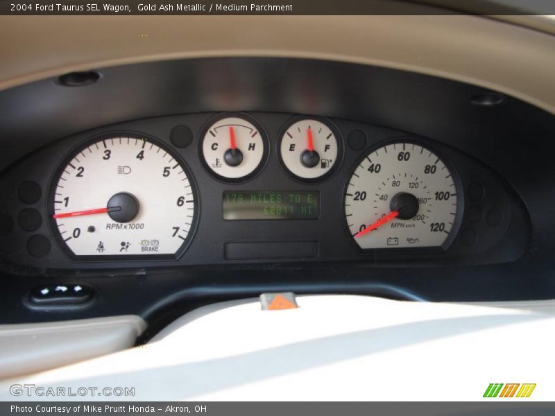 Gold Ash Metallic / Medium Parchment 2004 Ford Taurus SEL Wagon