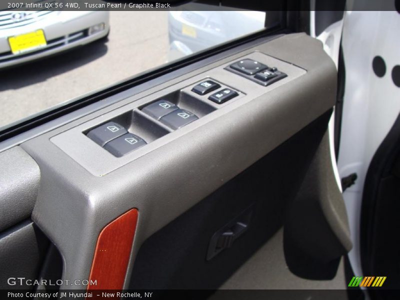 Tuscan Pearl / Graphite Black 2007 Infiniti QX 56 4WD