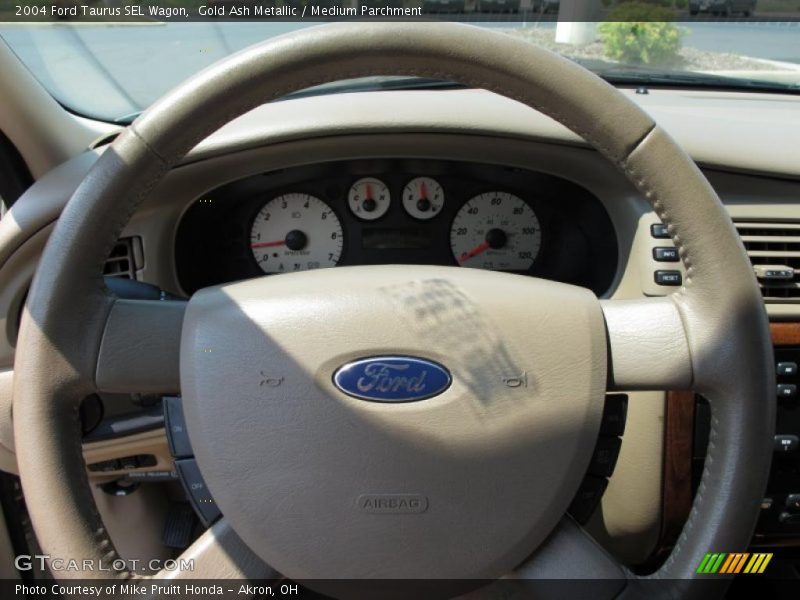 Gold Ash Metallic / Medium Parchment 2004 Ford Taurus SEL Wagon