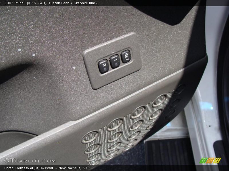 Tuscan Pearl / Graphite Black 2007 Infiniti QX 56 4WD