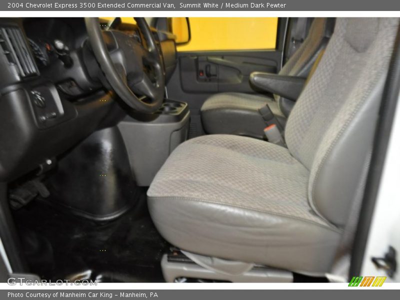 Summit White / Medium Dark Pewter 2004 Chevrolet Express 3500 Extended Commercial Van