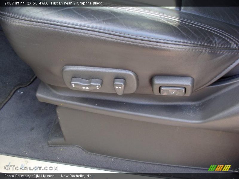 Tuscan Pearl / Graphite Black 2007 Infiniti QX 56 4WD