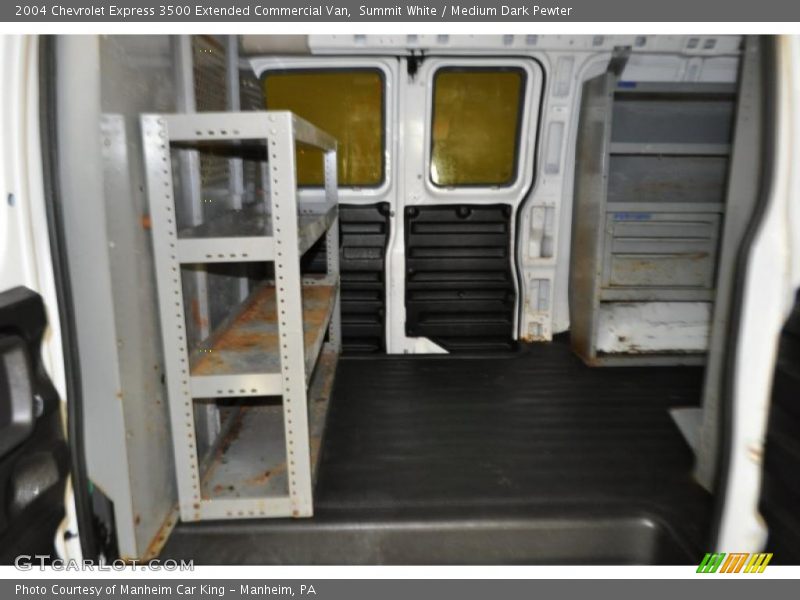 Summit White / Medium Dark Pewter 2004 Chevrolet Express 3500 Extended Commercial Van