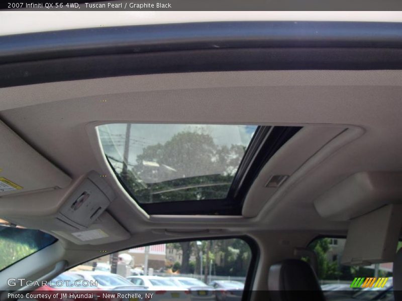 Tuscan Pearl / Graphite Black 2007 Infiniti QX 56 4WD