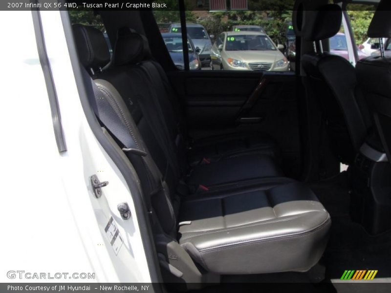 Tuscan Pearl / Graphite Black 2007 Infiniti QX 56 4WD