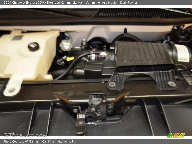 Summit White / Medium Dark Pewter 2004 Chevrolet Express 3500 Extended Commercial Van