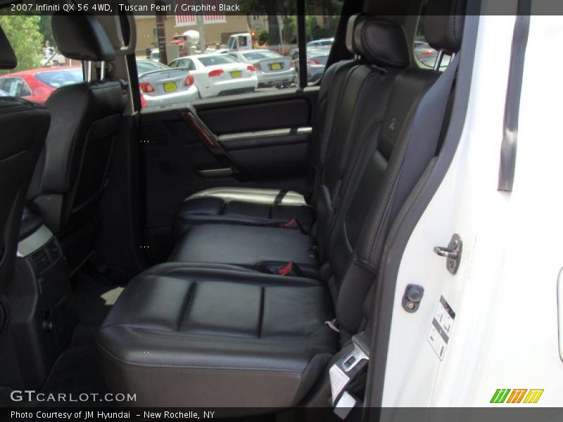Tuscan Pearl / Graphite Black 2007 Infiniti QX 56 4WD