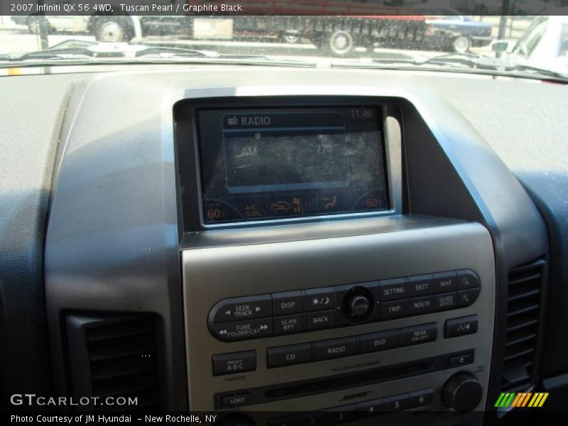 Tuscan Pearl / Graphite Black 2007 Infiniti QX 56 4WD