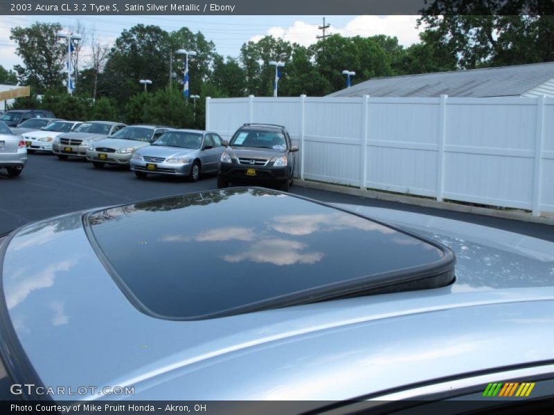 Satin Silver Metallic / Ebony 2003 Acura CL 3.2 Type S