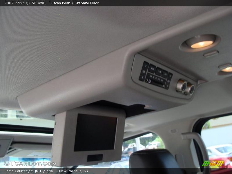 Tuscan Pearl / Graphite Black 2007 Infiniti QX 56 4WD