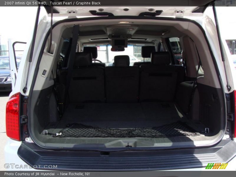 Tuscan Pearl / Graphite Black 2007 Infiniti QX 56 4WD