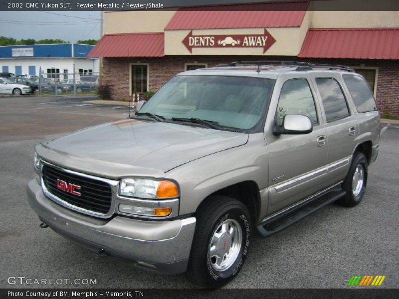Pewter Metallic / Pewter/Shale 2002 GMC Yukon SLT