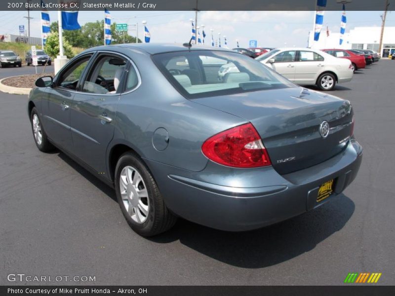 Slatestone Metallic / Gray 2007 Buick LaCrosse CX