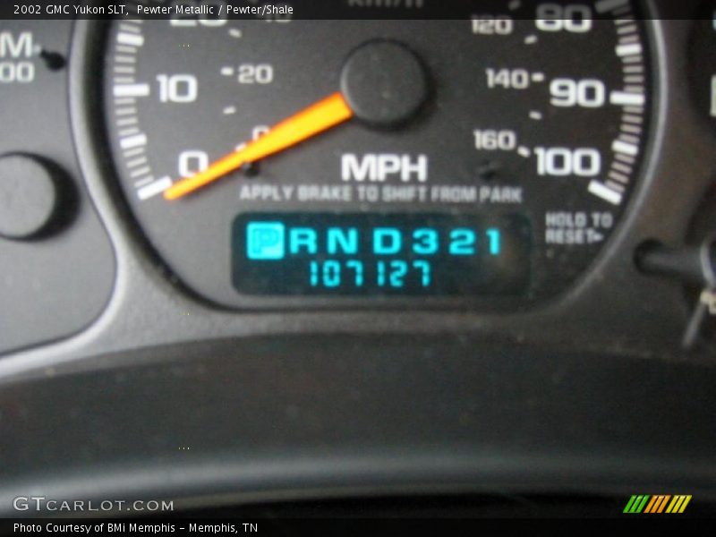 Pewter Metallic / Pewter/Shale 2002 GMC Yukon SLT