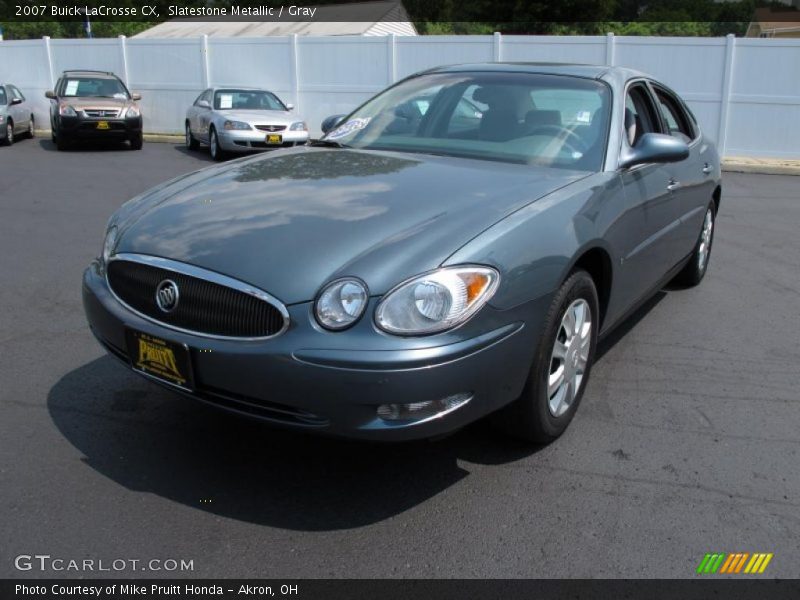 Slatestone Metallic / Gray 2007 Buick LaCrosse CX